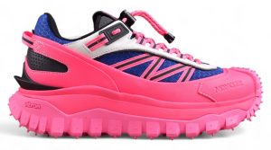 Moncler Trailgrip GTX Sneakers in Pink/Blue
