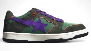 BAPE STA SK8 – black purple