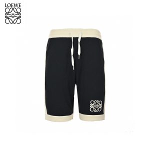 Joint Color Embroidery Logo Wafle Short