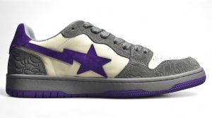 BAPE STA SK8 – grey purple