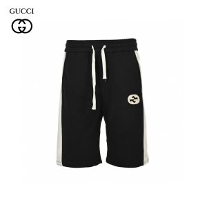 Joint Inlay Double G Embroidery Logo Short